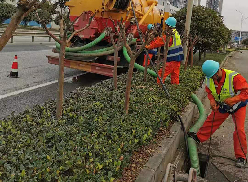 龙凤市政管道清淤